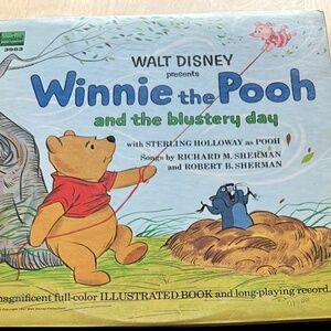 Rare Vintage Wiinie the Pooh Album with Story Book